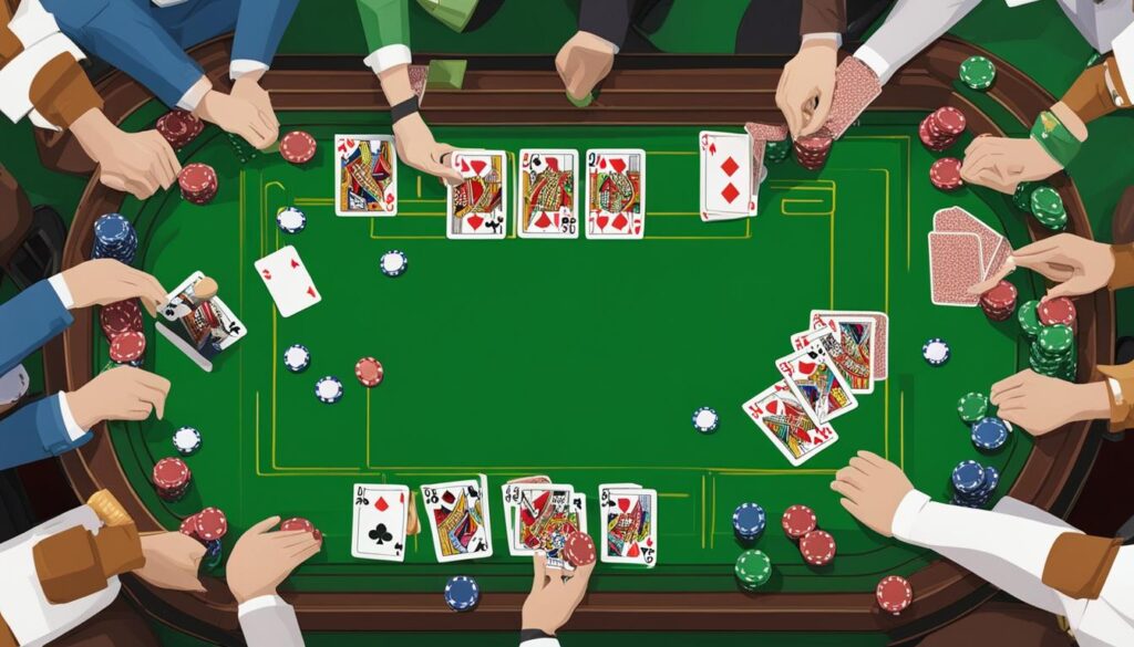 playing ace hand in blackjack