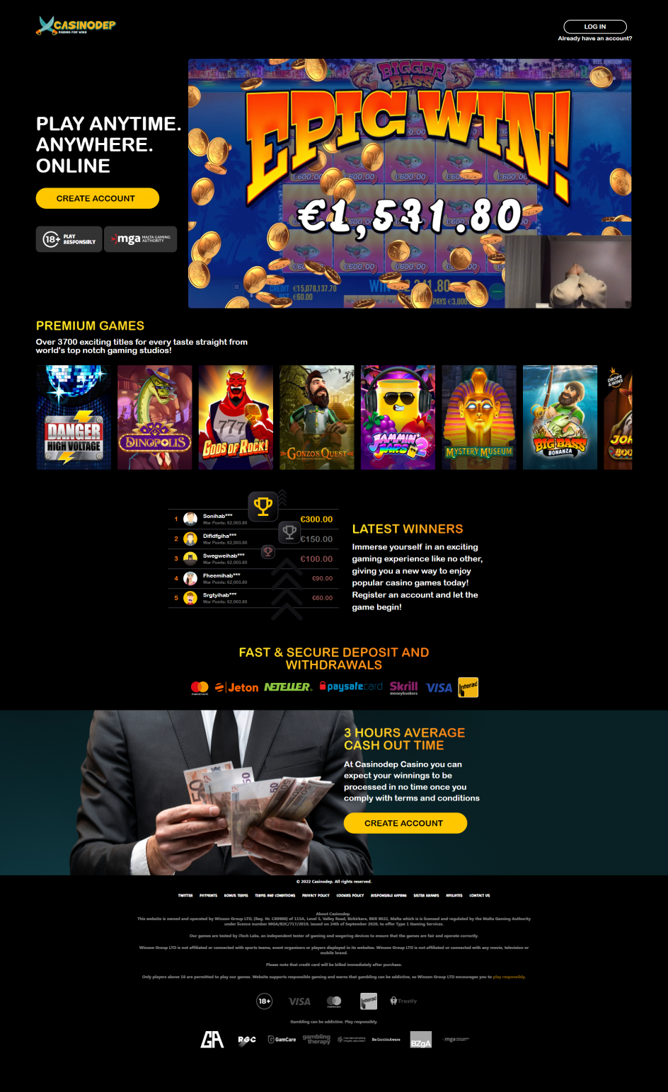 Casinodep Design